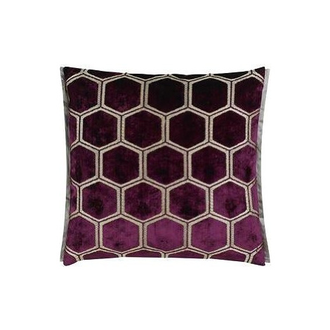 DESIGNERS GUILD MANIPUR 43 × 43 cm, damson