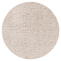 Kusový koberec Life Shaggy 1500 beige kruh Rozmery koberca: 160x160 kruh