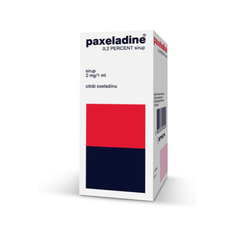 PAXELADINE 0,2% sirup 100 ml