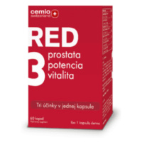 Cemio RED3 prostata, potencia, vitalita 60 kapsúl