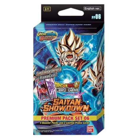 Bandai DragonBall Super Card Game - Premium Pack Set - Saiyan Showdown