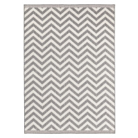 Kusový koberec Twin Supreme 103432 Palma grey creme – na ven i na doma - 160x230 cm NORTHRUGS - 