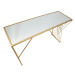 Konzolový stolík v zlatej farbe 40x120 cm Easy – Mauro Ferretti