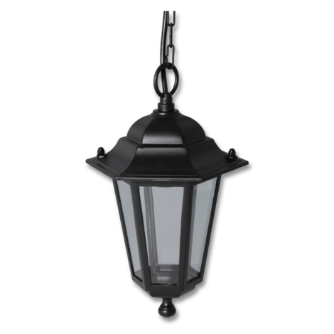 Vonkajší závésná lampa Ecolite Z6105-CR čierna