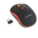 GEMBIRD myš MUSW-4B-03-R, čierno-červená, bezdrôtová, USB nano receiver