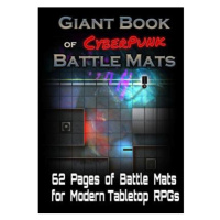 Loke Battle Mats Giant Book of Cyberpunk Battle Mats