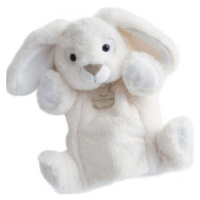 Doudou Histoire d´Ours Plyšový maňuška biely zajačik 25 cm