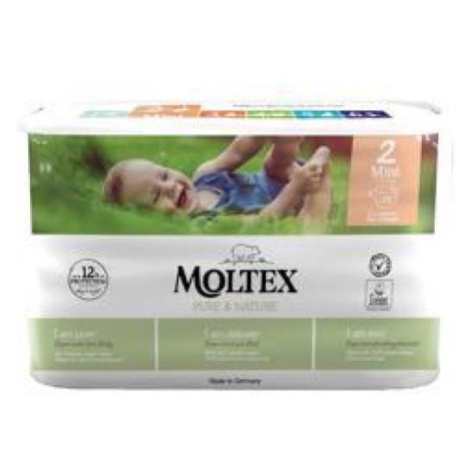 MOLTEX Pure&Nature Plienky jednorazové 2 Mini (3-6 kg) 38 ks