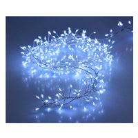 Svetelný vianočný drôt Martiel studená biela, 100 LED, 50 cm