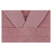 Ružový bavlnený župan veľkosť XL Cappa – Foutastic