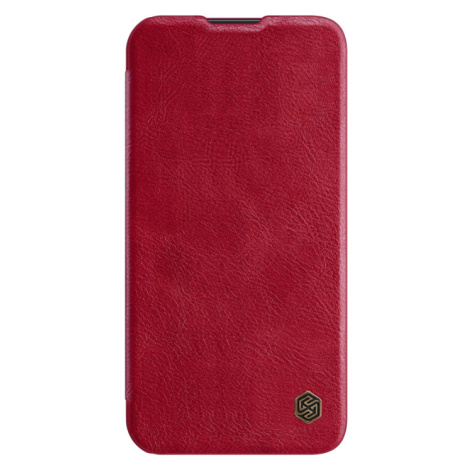 Diárové puzdro na Samsung Galaxy A54 5G A546 Nillkin Qin Book Pro červené