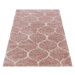 Kusový koberec Salsa Shaggy 3201 rose Rozmery koberca: 60x110