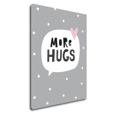 Impresi Obraz More hugs šedý - 30 x 40 cm