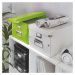 Zelený kartónový úložný box s vekom 28x37x20 cm Click&Store – Leitz