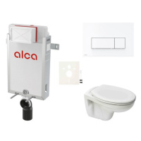 Cenovo zvýhodnený závesný WC set Alca na zamurovanie + WC S-Line S-line Pre SIKOAP7