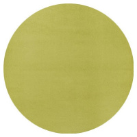 Kusový Koberec Fancy 103009 Grün - zelený kruh - 133x133 (průměr) kruh cm Hanse Home Collection 