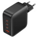 Nabíjačka Vention, Wall charger, FEIB0-EU, 3xUSB-C, USB-A, 140W/140W/30W/18W, GaN (black)