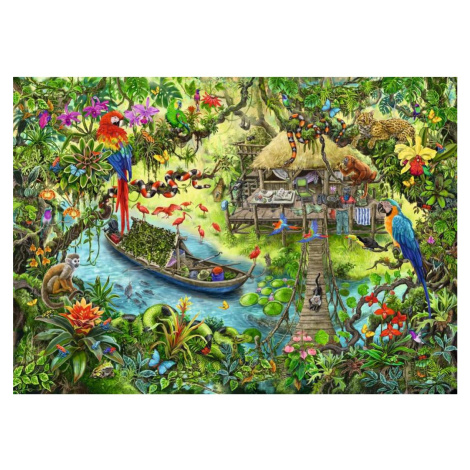 Ravensburger Puzzle Exit Kids Džungle 368 dielikov