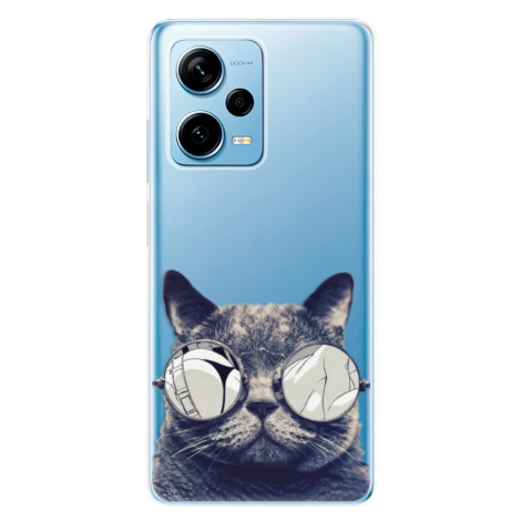 Odolné silikónové puzdro iSaprio - Crazy Cat 01 - Xiaomi Redmi Note 12 Pro 5G / Poco X5 Pro 5G