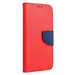 Diárové puzdro na Motorola Moto G14 Fancy červeno-modré