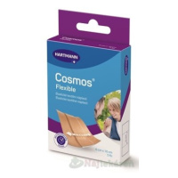 COSMOS Pružná náplasť na rany elastická textilná (6x10cm) 5ks