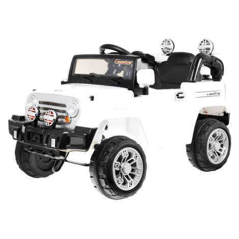 mamido Elektrické autíčko Jeep biele