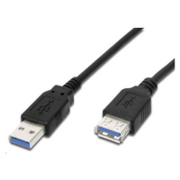 Predlžovací kábel USB PremiumCord 3.0 Super rýchly 5Gbps A-A, MF, 9pin, 1m