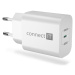 CONNECT IT Voyager2 nabíjací adaptér 1×USB-C, 25W PD, biela