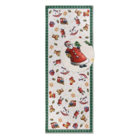 Zelený behúň s vianočným motívom 80x200 cm Green Christmas – Villeroy&Boch