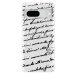 Odolné silikónové puzdro iSaprio - Handwriting 01 - black - Google Pixel 7 5G
