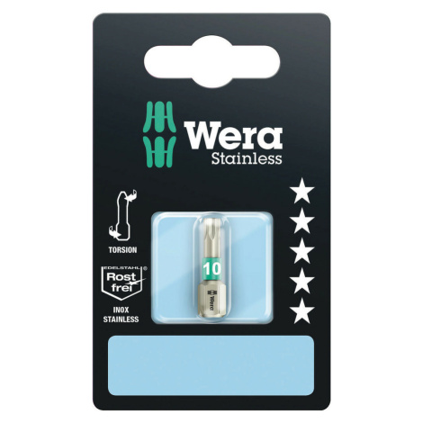 WERA Nerezový bit TORX TX 10 x 25 mm