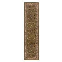 Zelený behúň 66x300 cm Sherborne – Flair Rugs