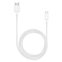 Dátový kábel, USB Type-C - USB, 1 meter, Huawei, biely, továrenský