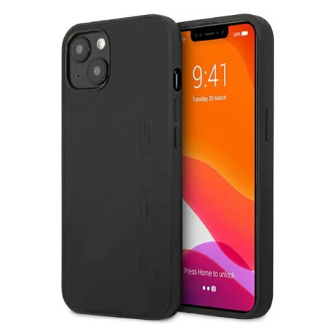 Kryt AMG AMHCP13SDOLBK iPhone 13 mini 5,4" black hardcase Leather Hot Stamped (AMHCP13SDOLBK)