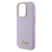 Guess PU Glitter Full Wrapped Zadný Kryt pre iPhone 15 Pro Lilac