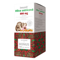 IMUNIT Hliva ustricová 800 mg s rakytníkom a echinaceou 100 kapsúl + 100 ZADARMO+ darček vitamín