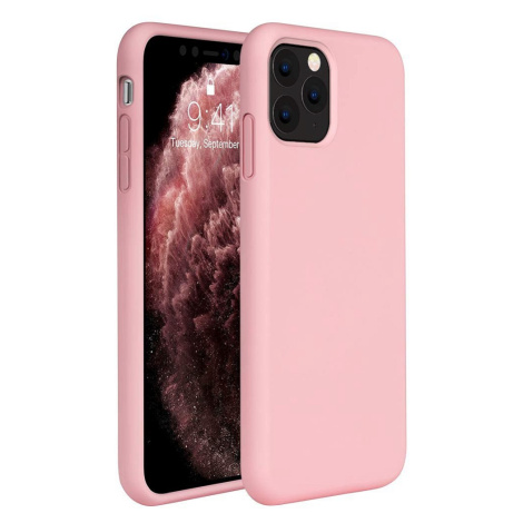 Xiaomi Redmi 9, silikónové puzdro, Wooze Liquid Silica Gel, ružové