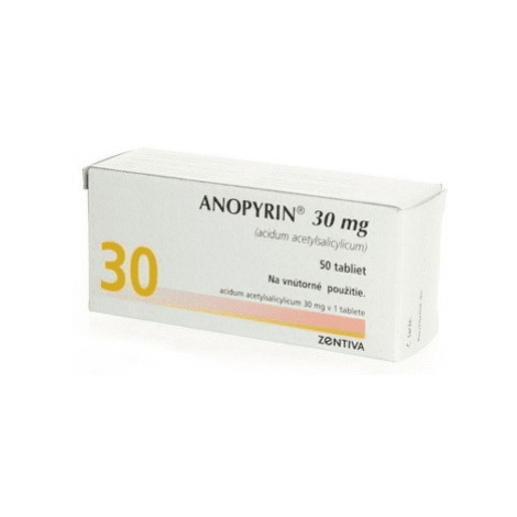 ANOPYRIN 30 mg 50 tabliet