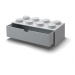 LEGO Storage LEGO stolní box 8 se zásuvkou Varianta: Box šedý
