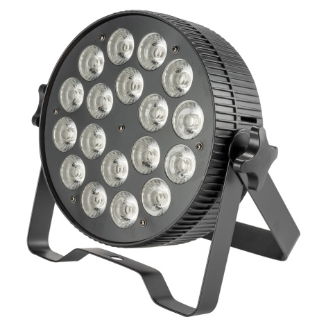 Flash LED PAR 64 18x12W RGBWA+UV FLAT