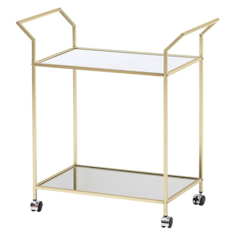 Servírovací vozík v zlatej farbe š: 73cm Möbelix