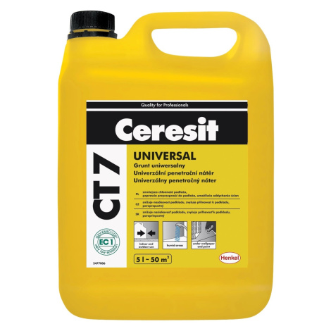 Univerzálny penetračný náter Ceresit CT 7 Universal, 5 l