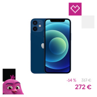 Apple iPhone 12 mini 256GB modrý (Kategória C)