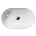 GSI - PURA keramické umývadlo na dosku 60x37cm, biela ExtraGlaze 883411