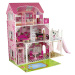 mamido Drevený domček pre bábiky Vila Nadia ružový