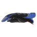 MECHANIX Pracovné rukavice so syntetickou kožou FastFit - modré XL/11