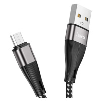 Kábel HOCO Blessing X57, USB na microUSB 2.4A, 1m, čierny