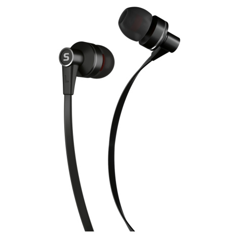 SENCOR slúchadlá SEP 300 MIC BLACK MET