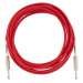 Fender Original Series 18.6' Instrument Cable Fiesta Red