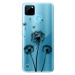 Odolné silikónové puzdro iSaprio - Three Dandelions - black - Realme C21Y / C25Y